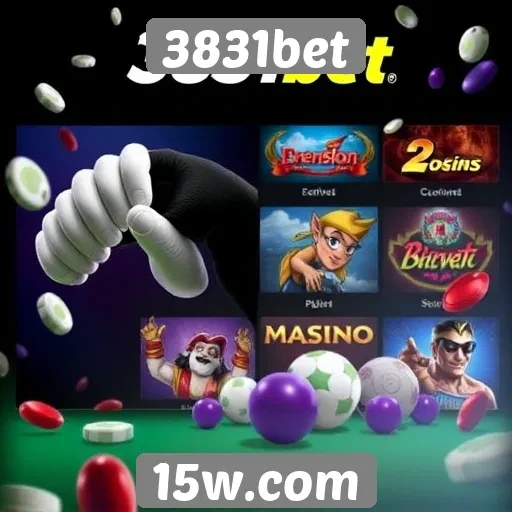 Opções de jogos disponíveis no 3831bet